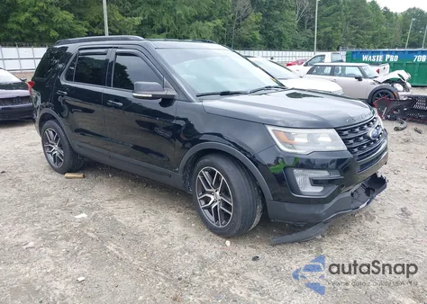 2017 Ford Explorer Sport from USA, damaged, VIN 1FM5K8GT9HGC80403